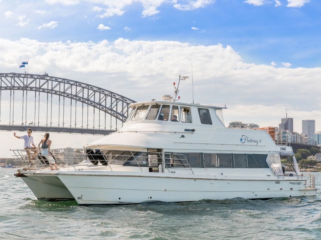Fleetwing 2 Boat Hire - Sydney Harbour boat hire NYE
