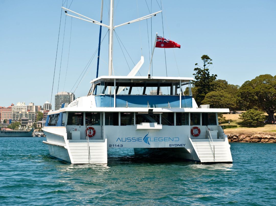 Aussie Legend - Catamaran hire for School and Social groups over 80 people