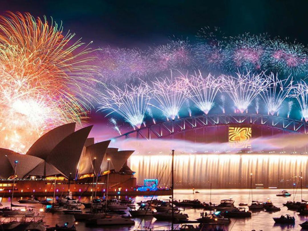 NYE cruises for midnight fireworks on Sydney Harbour