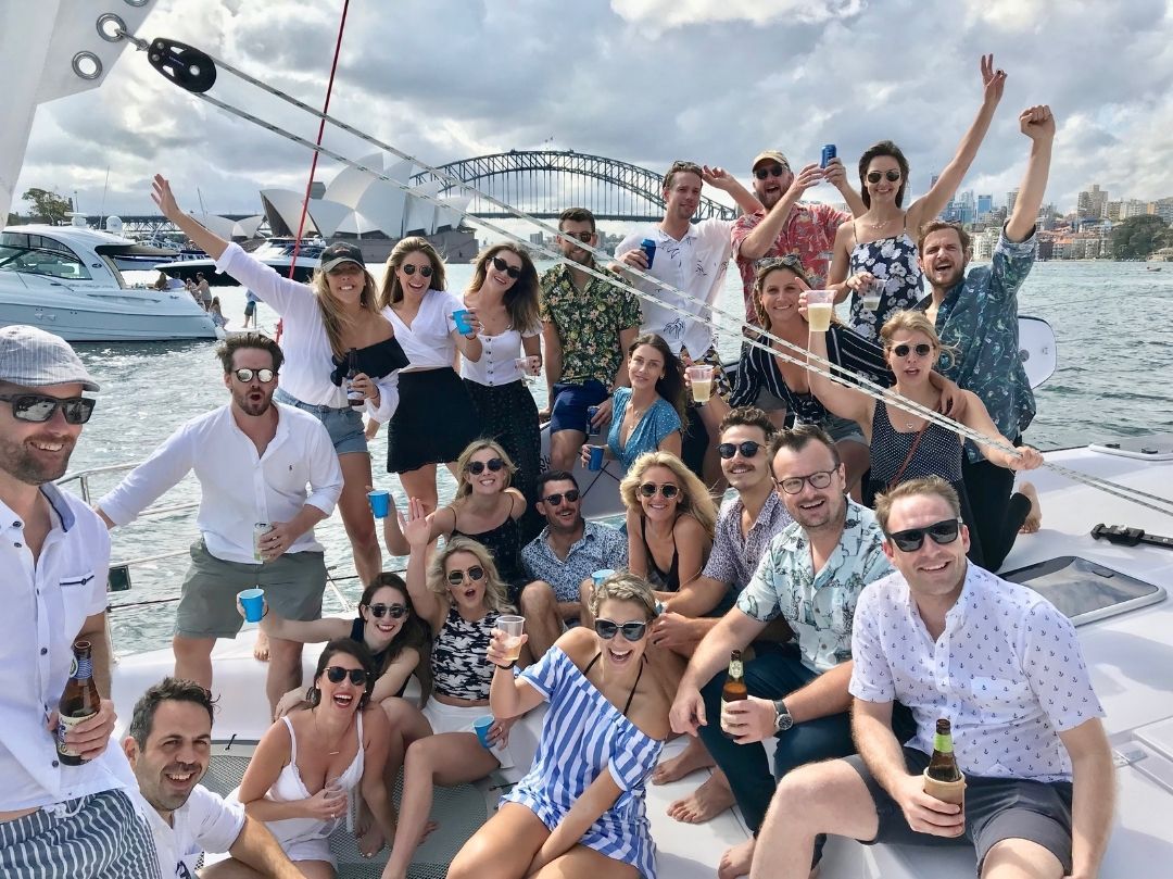 Pegasus Boat Hire - Group Photo Opera House