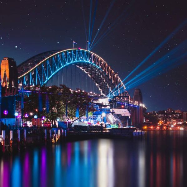 Vivid Sydney - Harbour Bridge