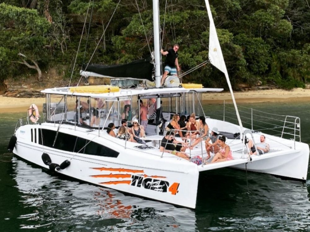 Tiger 4 Catamaran Boat Hire - Skipper & Guests